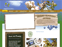 Tablet Screenshot of monavaleblueberries.co.nz